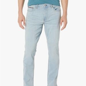 Tommy Hilfiger Men's Light Wash Straight Fit Stretch Jeans